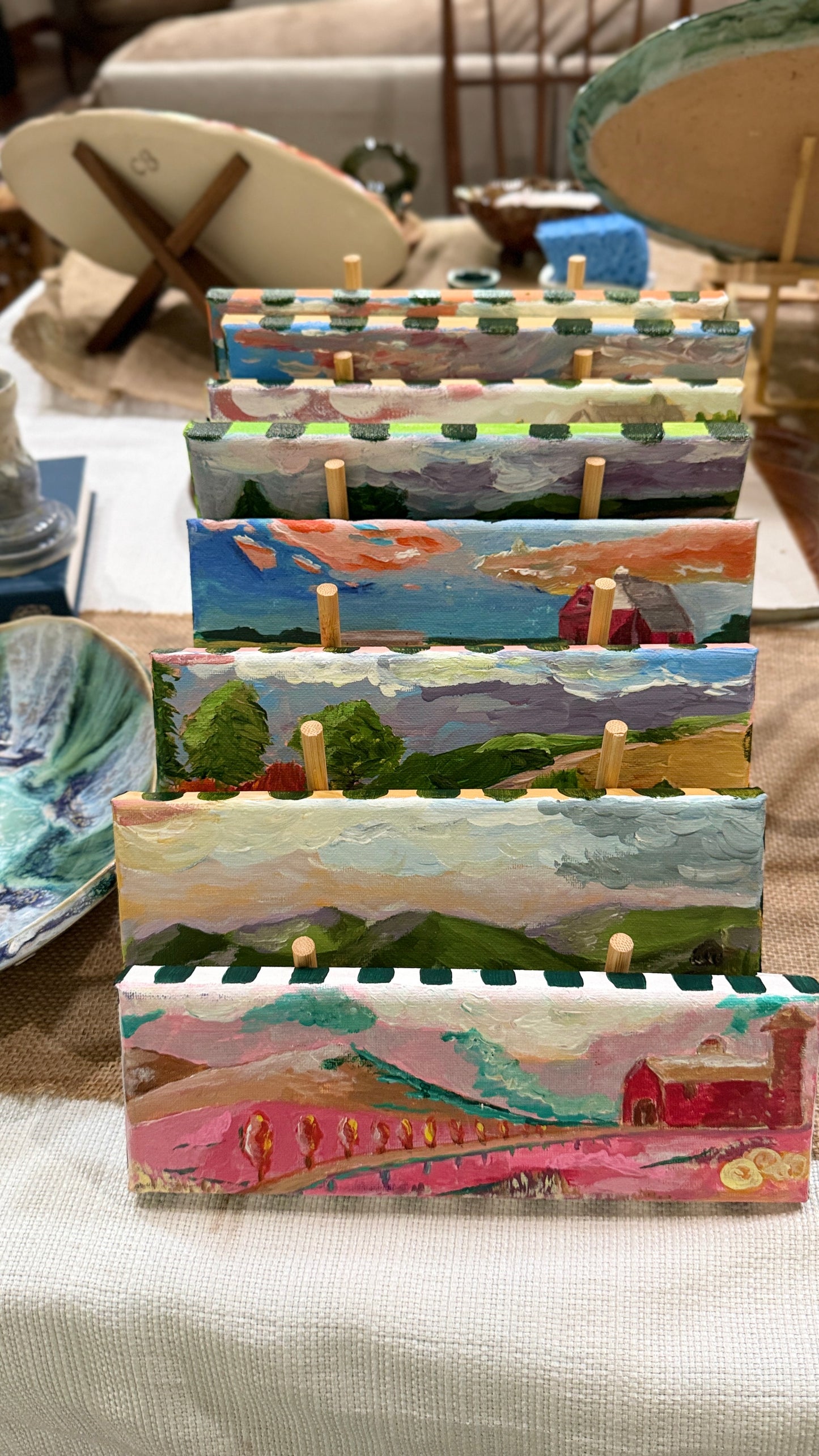 Mini Landscape Paintings